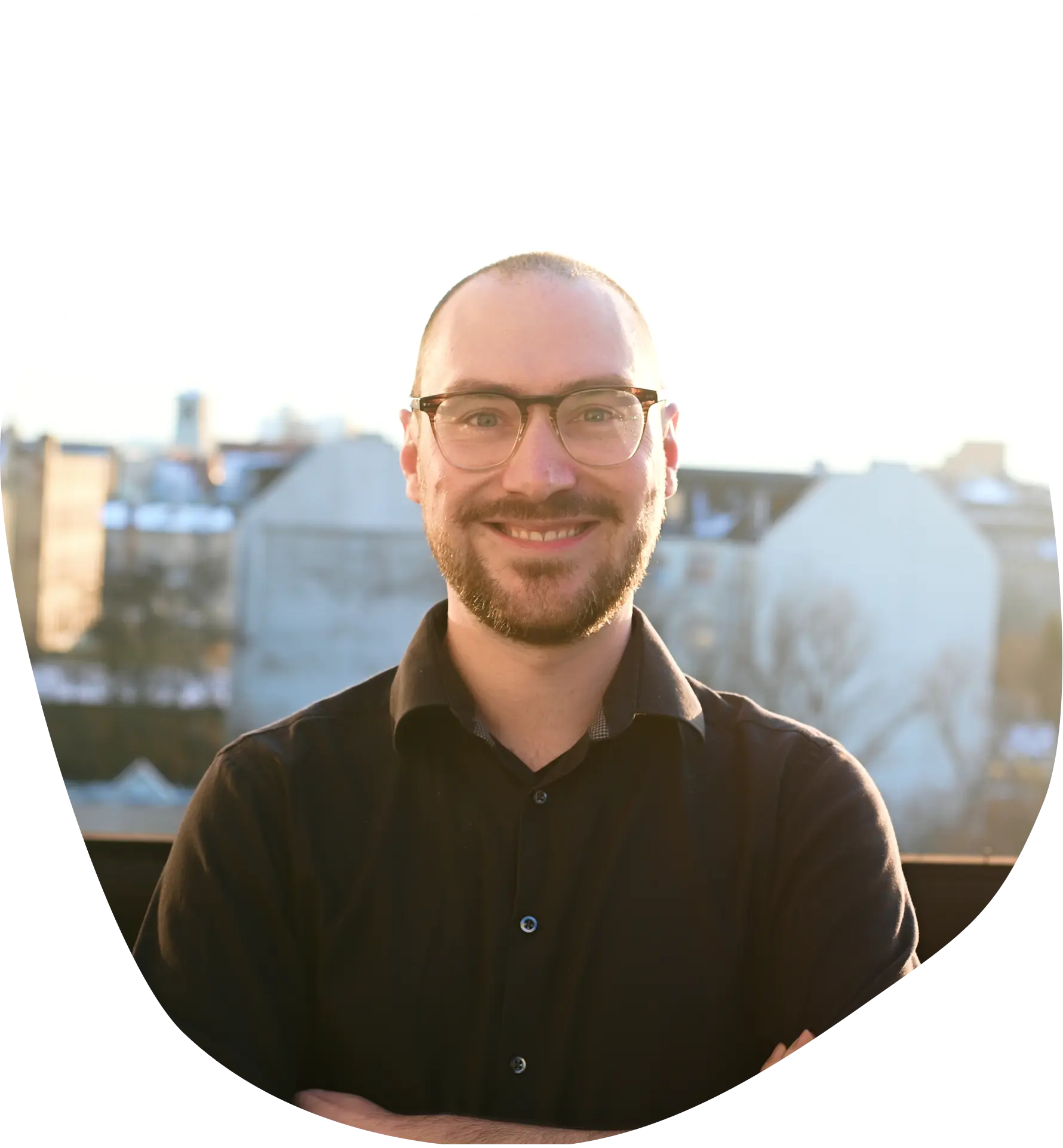 A profile picture of Sascha Bardua, male. The founder of Mosaic Lernparkour.